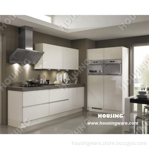 Best Selling Chinese Lacquer Kitchen Cabinet Free Design with Storage Basket
